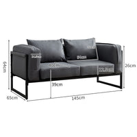 Esme Sofa [Grau] [1-Sitzer, 2-Sitzer]