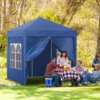 Tragbarer, robuster Pop-Up-Gartenpavillon Zelt [2x2m] [3x3m]