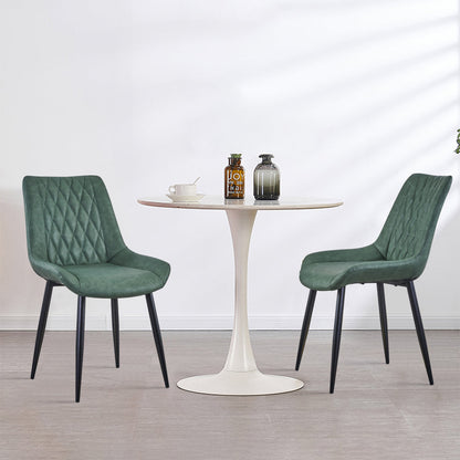 Kair Esszimmerstühle aus Kunstleder[2er-Set]