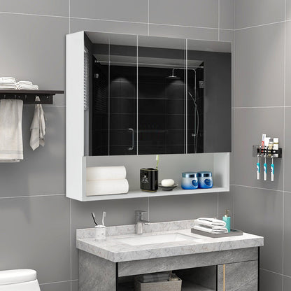 Colin Spiegelschrank Bad [3 Türen, 1 Regal]