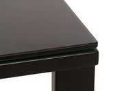 Beulah Couchtisch Schwarz mit Glasplatte