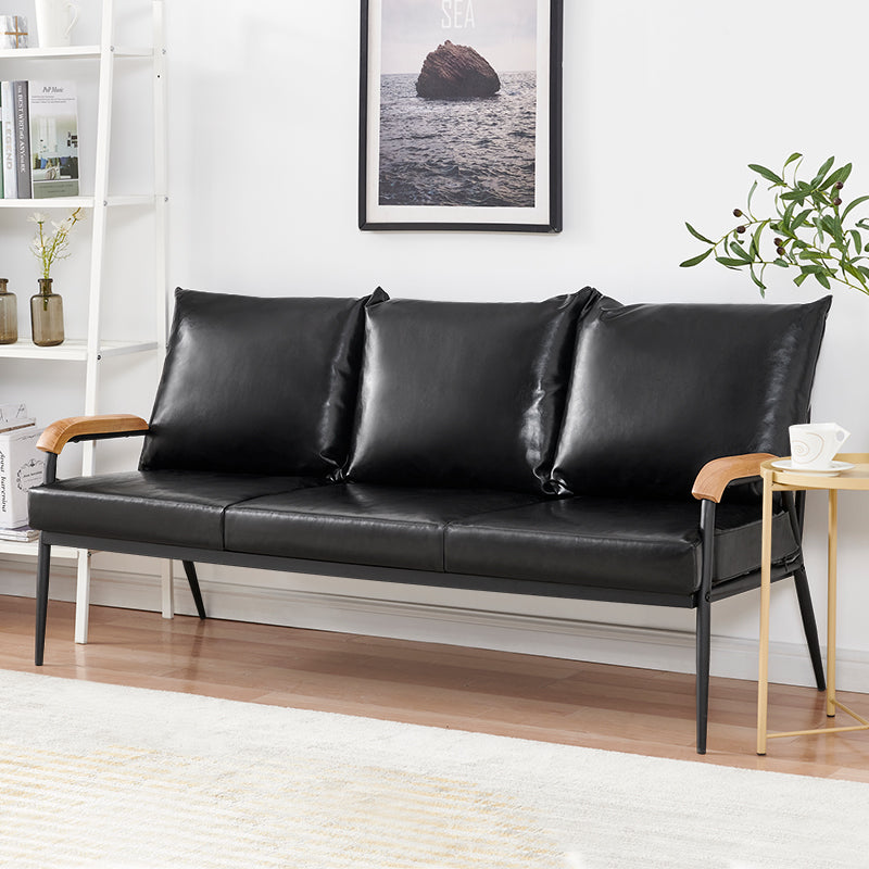 Mid-Century Modern Sofa [Schwarz] [1-Sitzer, 2-Sitzer, 3-Sitzer]
