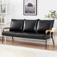 Mid-Century Modern Sofa [Schwarz] [1-Sitzer, 2-Sitzer, 3-Sitzer]