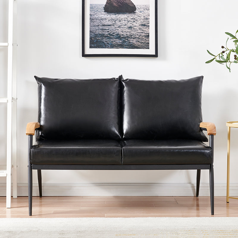 Mid-Century Modern Sofa [Schwarz] [1-Sitzer, 2-Sitzer, 3-Sitzer]